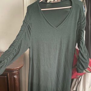 Dark Green Dress